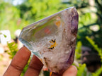 Polished Window Smokey Amethyst Crystals x 6 From Akansobe, Madagascar