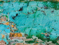 Natural Drusy Chrysocolla With Malachite And Heterogenite On Dolomite Specimens x 3 From Lupoto, Congo