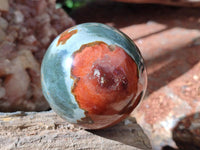 Polished Polychrome Jasper Spheres x 3 From NW Coast, Madagascar