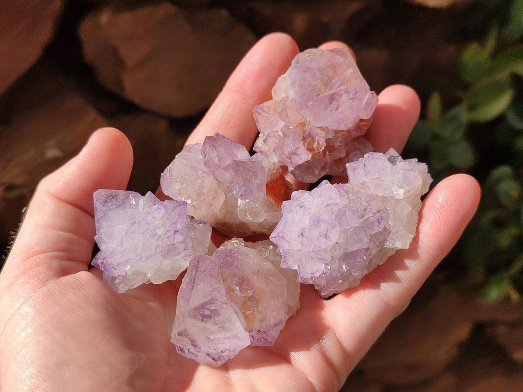 Natural Amethyst Spirit Clusters x 20 From Boekenhouthoek, South Africa