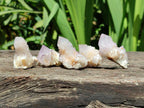 Natural Mixed White and Amethyst Spirit Crystals x 70 From Boekenhouthoek, South Africa