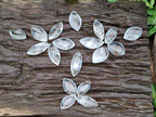 Polished Clear Quartz Crystal, Angel Tears x 20 From Madagascar
