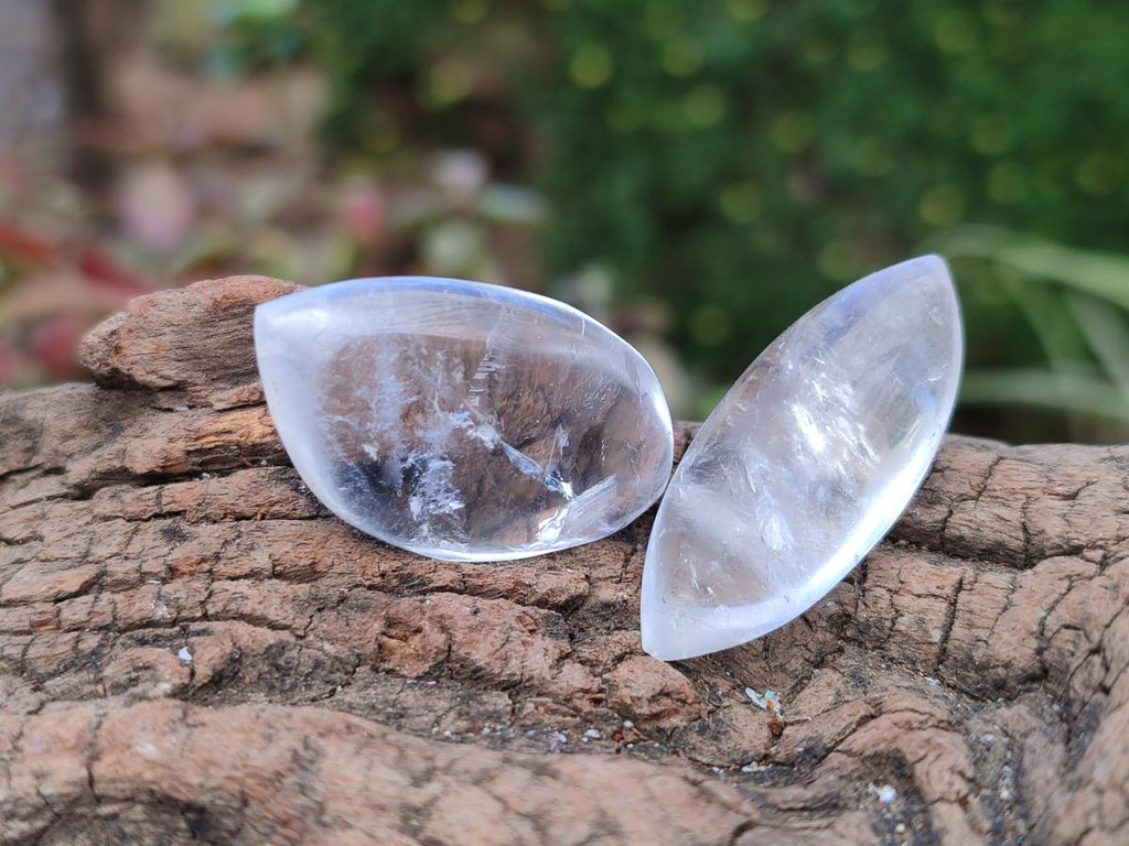Polished Clear Quartz Crystal, Angel Tears x 20 From Madagascar