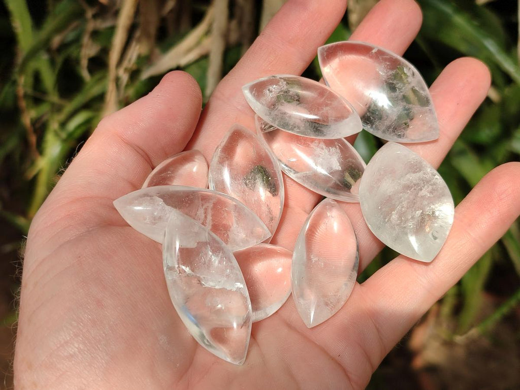 Polished Clear Quartz Crystal, Angel Tears x 20 From Madagascar