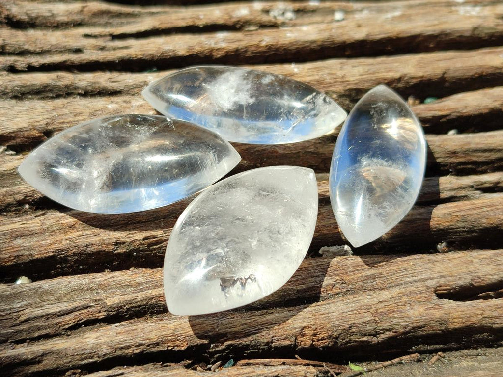 Polished Clear Quartz Crystal, Angel Tears x 20 From Madagascar