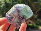 Natural Watermelon Fluorite Cobbed Specimens x 24 From Uis, Namibia