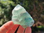 Natural Watermelon Fluorite Cobbed Specimens x 24 From Uis, Namibia