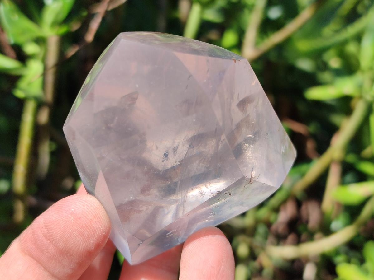 Polished Clear Quartz Crystals x 6 From Madagascar