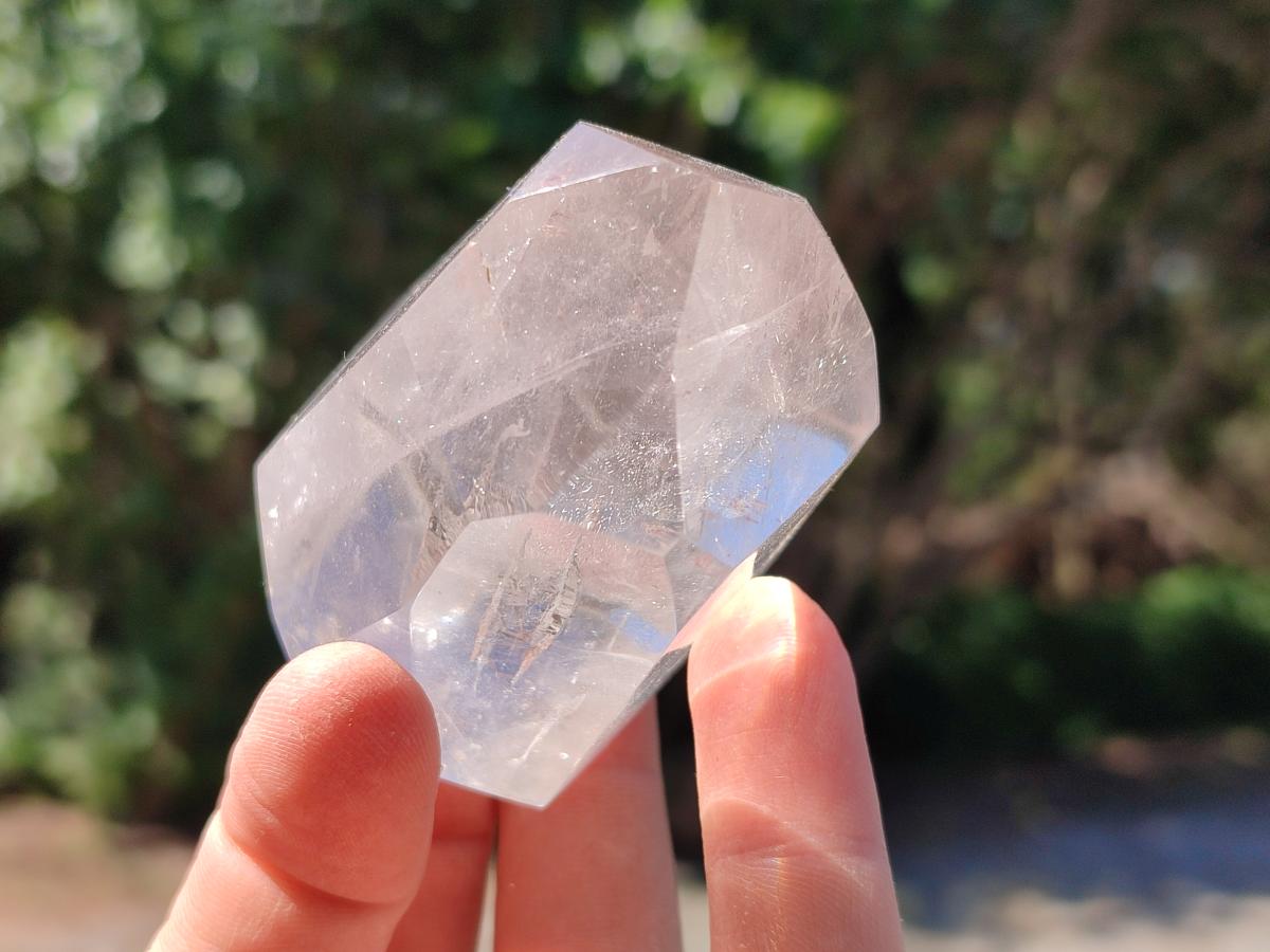 Polished Clear Quartz Crystals x 6 From Madagascar