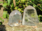 Polished Clear Quartz Crystals x 6 From Madagascar
