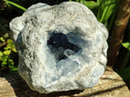 Natural Blue Celestite Geode Specimen x 1 From Sakoany, Madagascar
