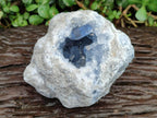 Natural Blue Celestite Geode Specimen x 1 From Sakoany, Madagascar