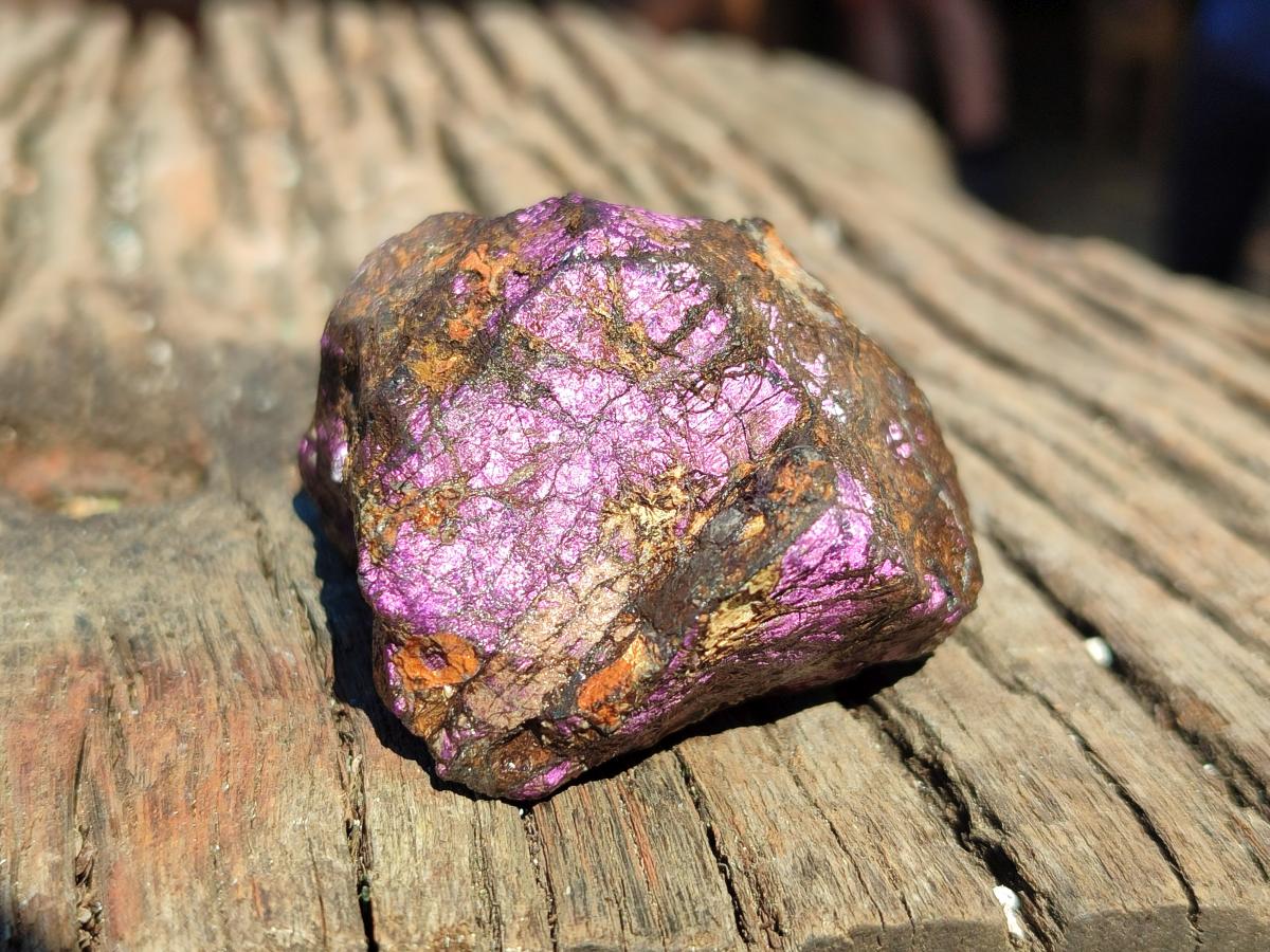 Natural Metallic Purpurite Specimens x 12 From Erongo, Namibia