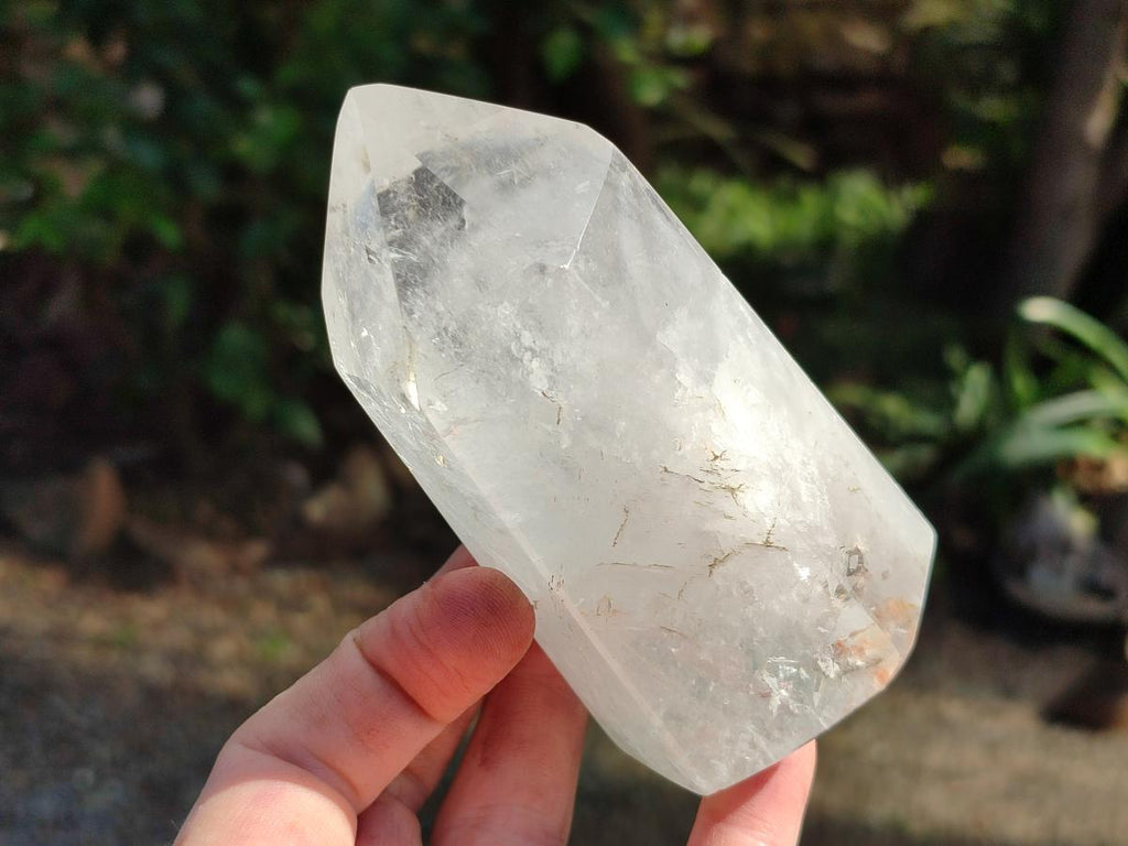 Polished Clear Quartz Crystals x 4 From Madagascar