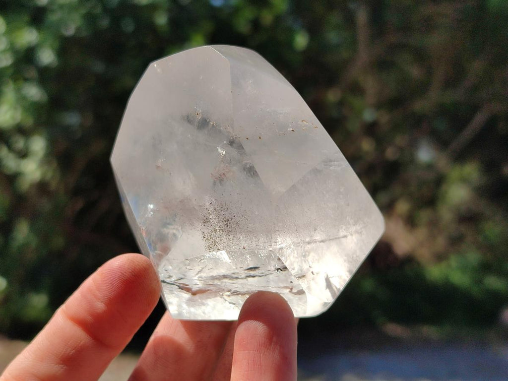 Polished Clear Quartz Crystals x 4 From Madagascar