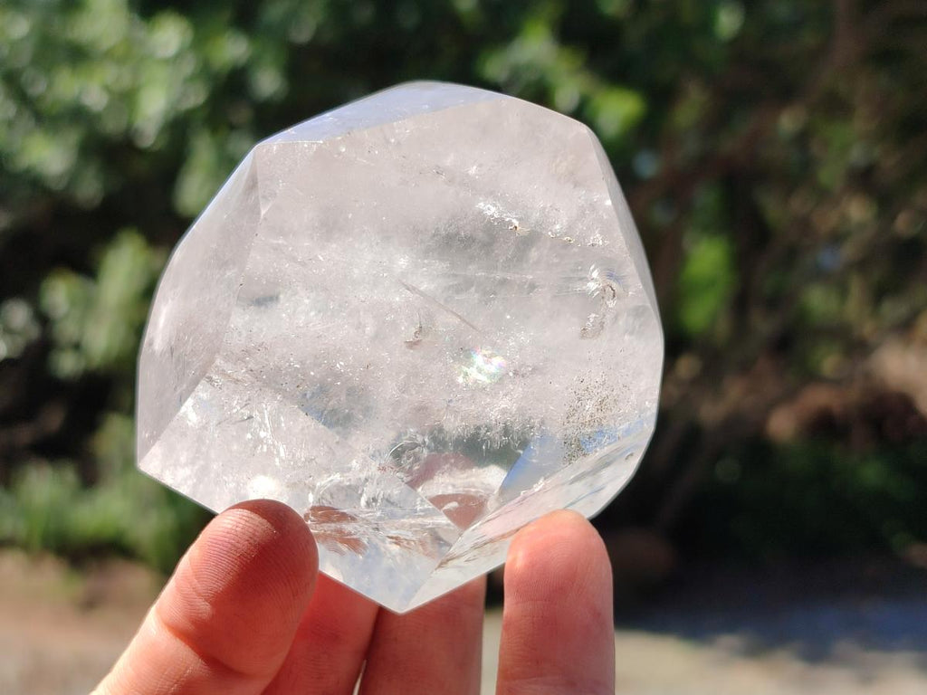 Polished Clear Quartz Crystals x 4 From Madagascar