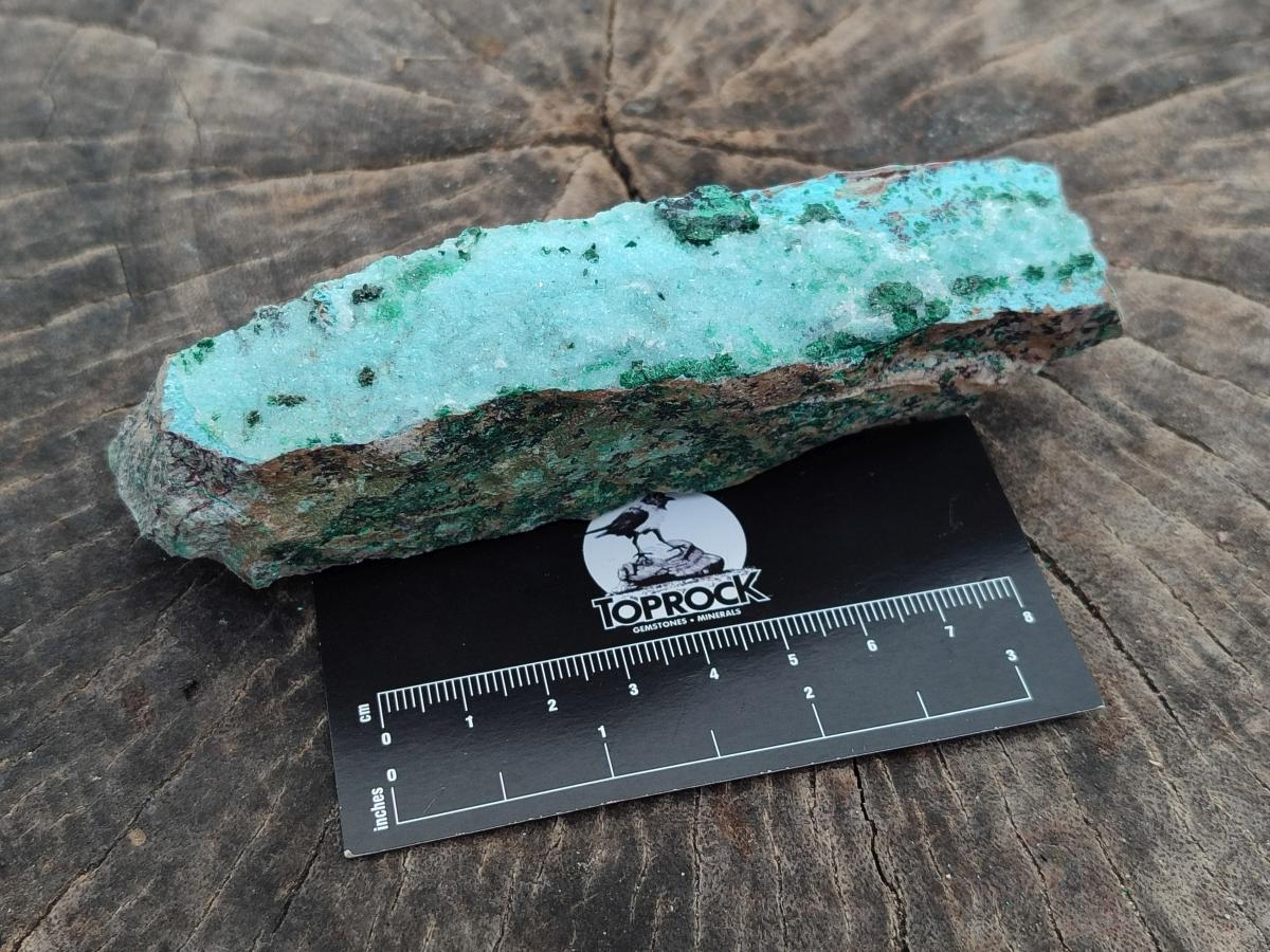 Natural Drusy Coated Chrysocolla On Dolomite Specimens x 5 From Lupoto Mine, Congo - Toprock Gemstones and Minerals 