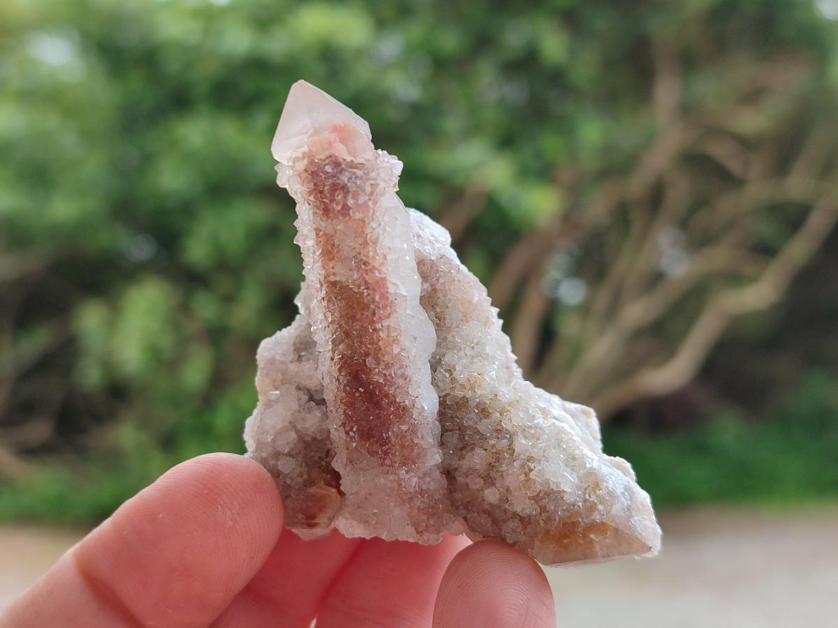 Natural Fairy Limonite Spirit Quartz Crystals x 35 From Boekenhouthoek, South Africa