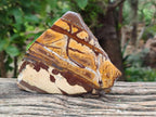 Polished On One Side Nguni Jasper Slices x 2 From Northern Cape, South Africa