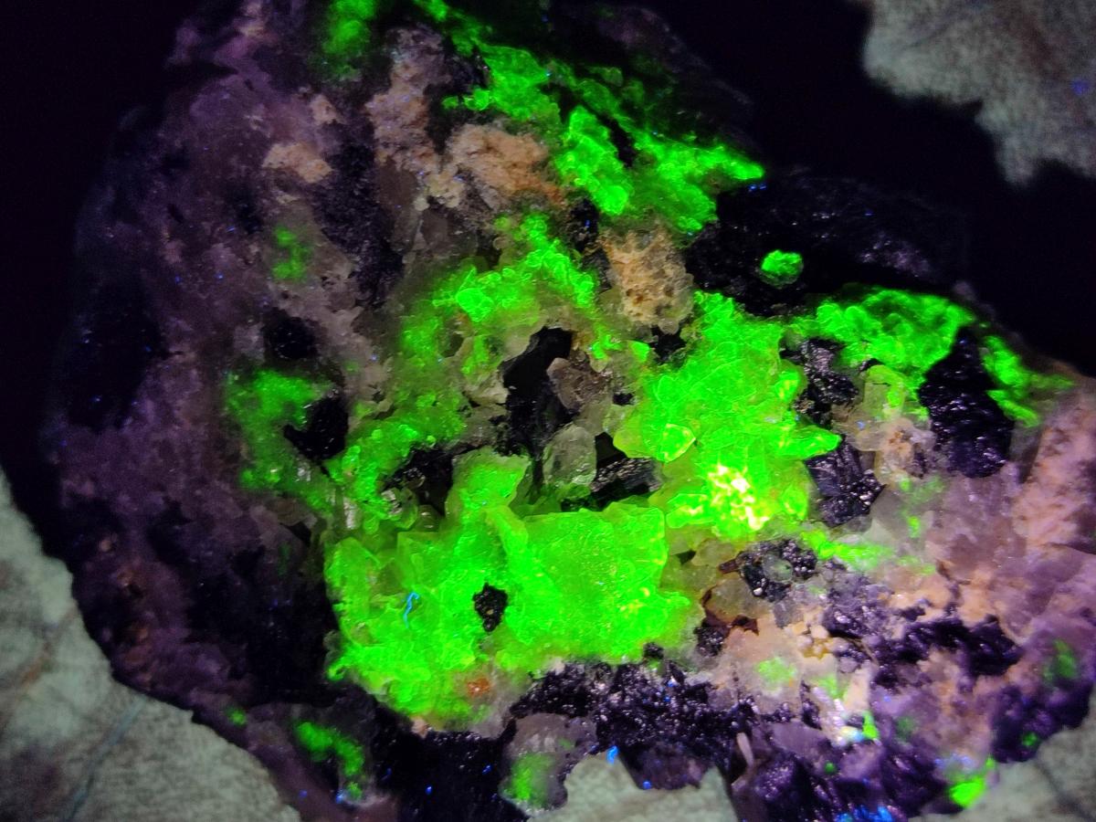 Natural Schorl Black Tourmaline with Associated Minerals x 6 From Erongo, Namibia