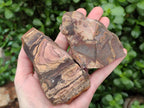 Natural Nguni Jasper Cobbed Specimens x 12 From Northern Cape, South Africa