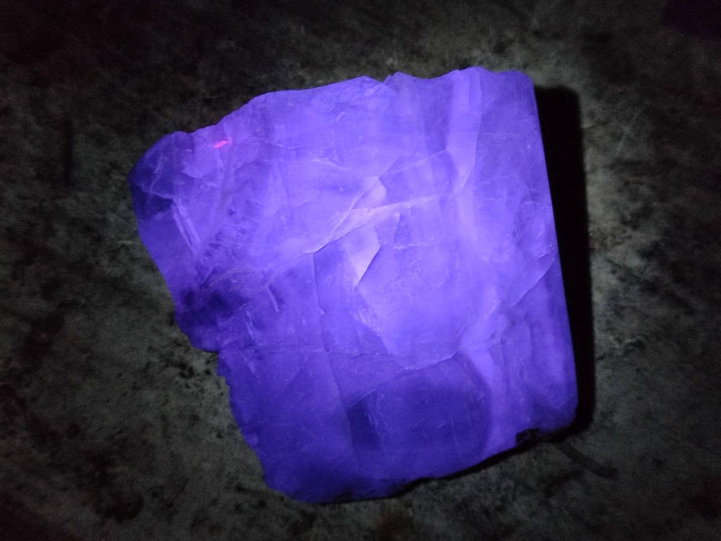 Polished On One Side Watermelon Fluorite Slices x 4 From Uis, Namibia