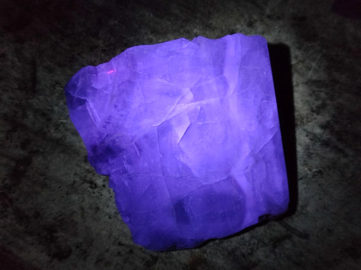 Polished On One Side Watermelon Fluorite Slices x 4 From Uis, Namibia