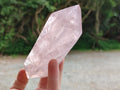 Polished Double Terminated Rose Quartz Crystals x 6 From Madagascar - Toprock Gemstones and Minerals 