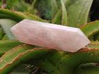 Polished Double Terminated Rose Quartz Crystals x 6 From Madagascar - Toprock Gemstones and Minerals 