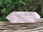 Polished Double Terminated Rose Quartz Crystals x 6 From Madagascar - Toprock Gemstones and Minerals 
