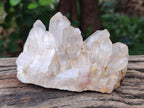 Natural Mixed Clear Quartz Crystals and Clusters x 4 From Madagascar