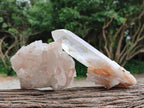Natural Mixed Clear Quartz Crystals and Clusters x 4 From Madagascar