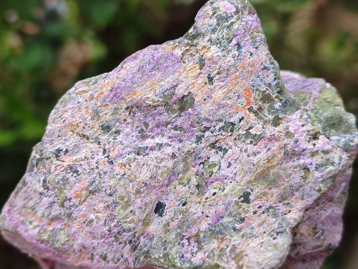 Natural Stichtite Cobbed Specimens x 4 From Barberton, South Africa