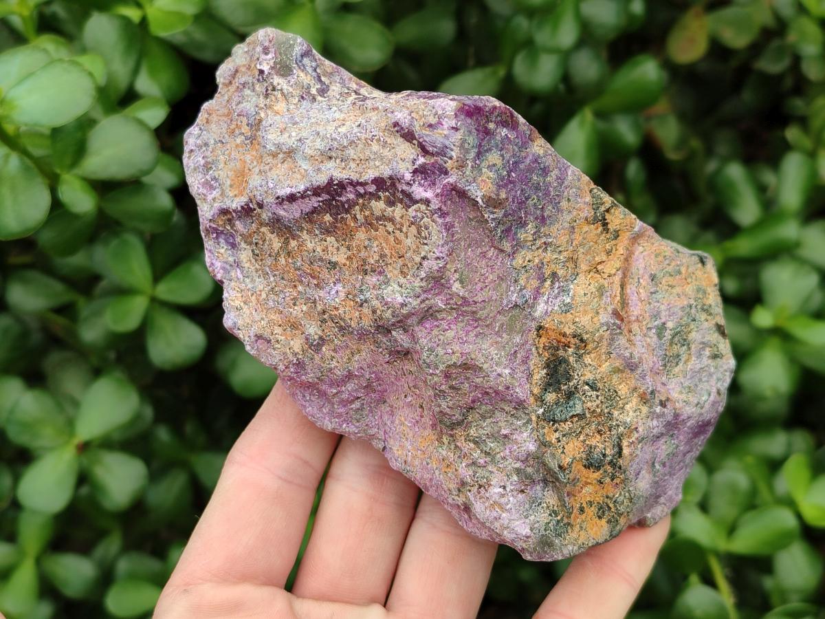 Natural Stichtite Cobbed Specimens x 4 From Barberton, South Africa