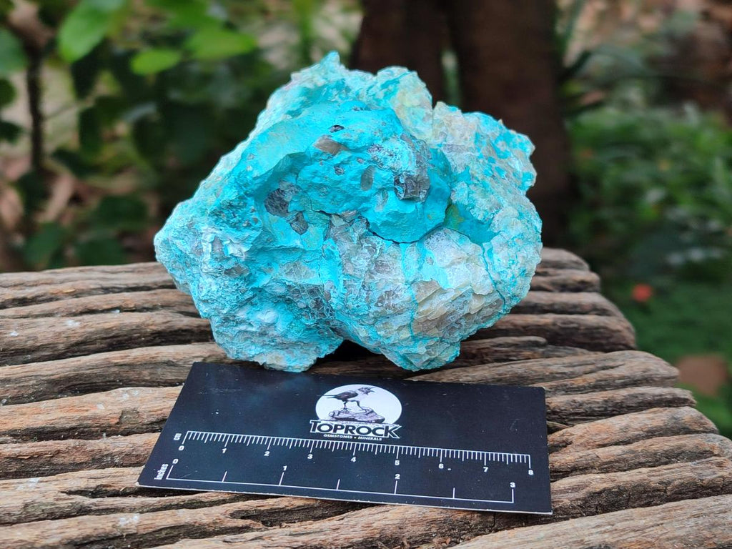 Natural Shattuckite and Chrysocolla Specimens x 5 From Koakoveld, Namibia - Toprock Gemstones and Minerals 