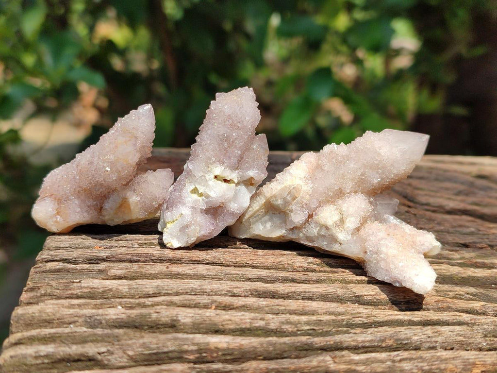Natural Fairy Golden Limonite Spirit Quartz Crystals x 35 From Boekenhouthoek, South Africa