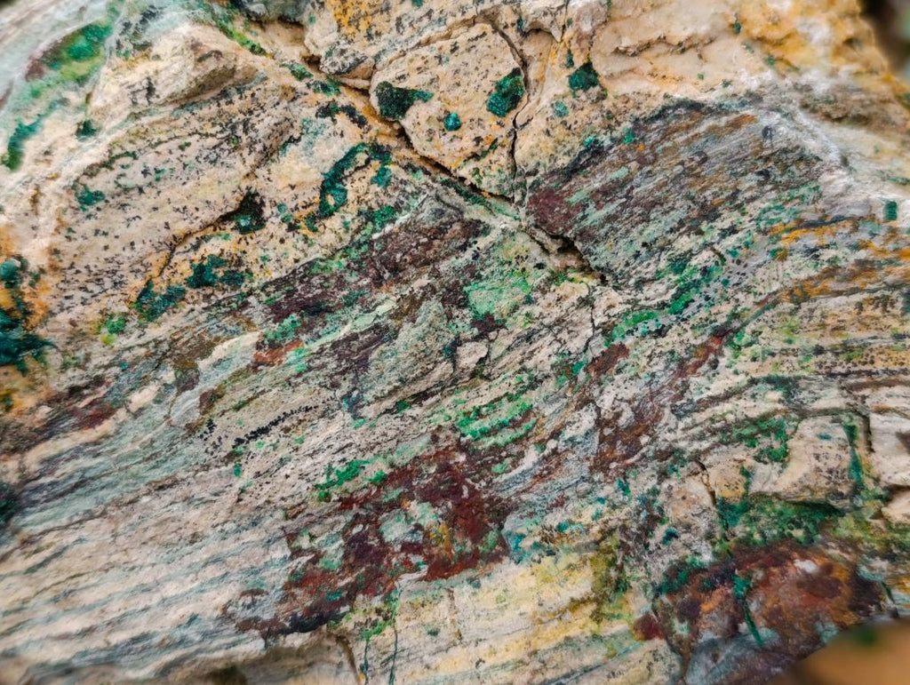 Natural Crystalline Malachite Specimen x 1 From Tenke Fungurume, Congo