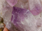 Natural Jacaranda Amethyst Crystal Clusters x 4 From Mumbwa, Zambia