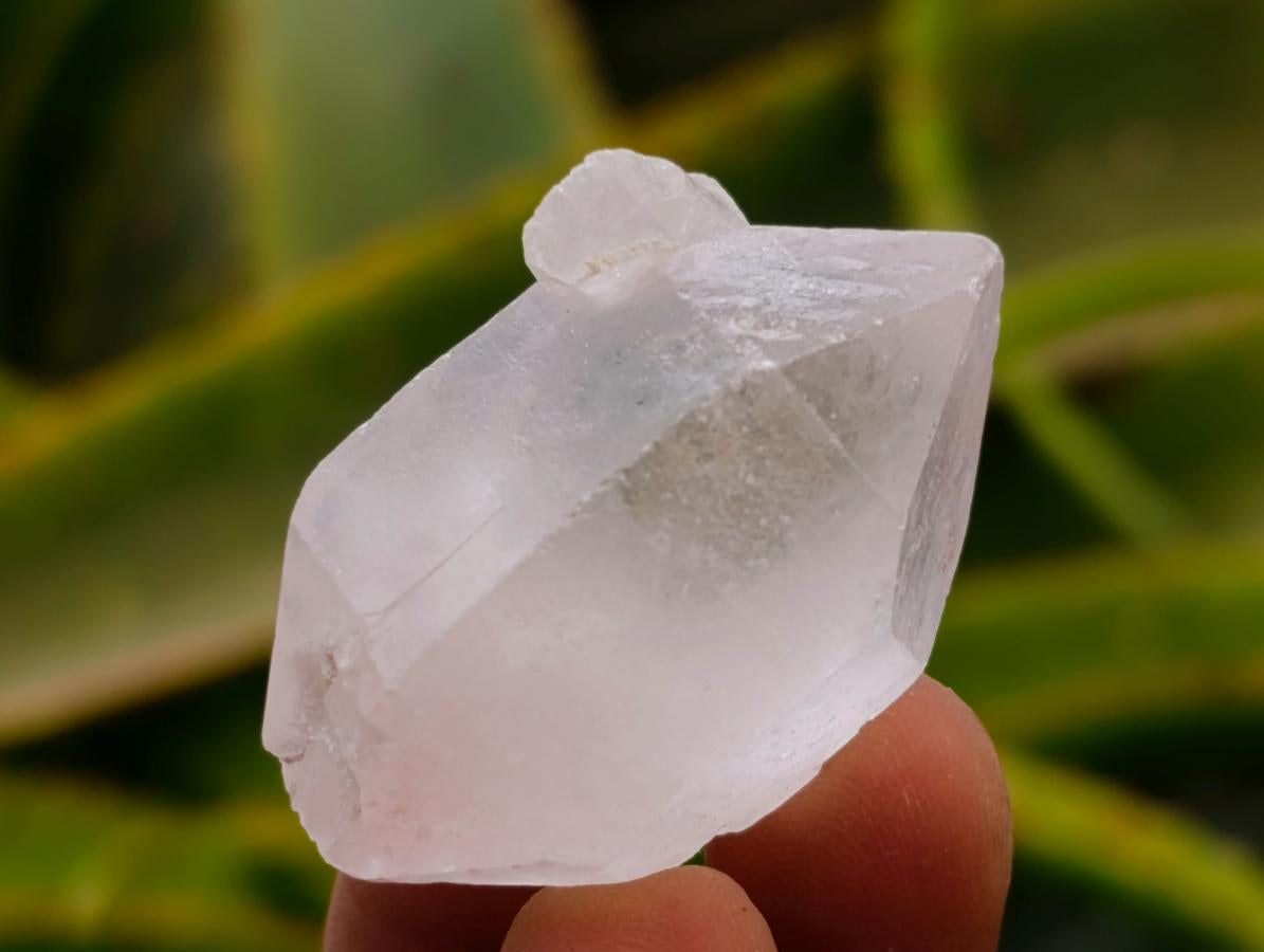 Natural Double Terminated Milky Quartz Crystals x 70 From Madagascar