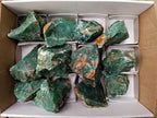 Natural Swazi Jade Cobbed Specimens x 12 From Swaziland