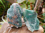 Natural Swazi Jade Cobbed Specimens x 12 From Swaziland