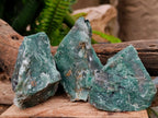 Natural Swazi Jade Cobbed Specimens x 12 From Swaziland