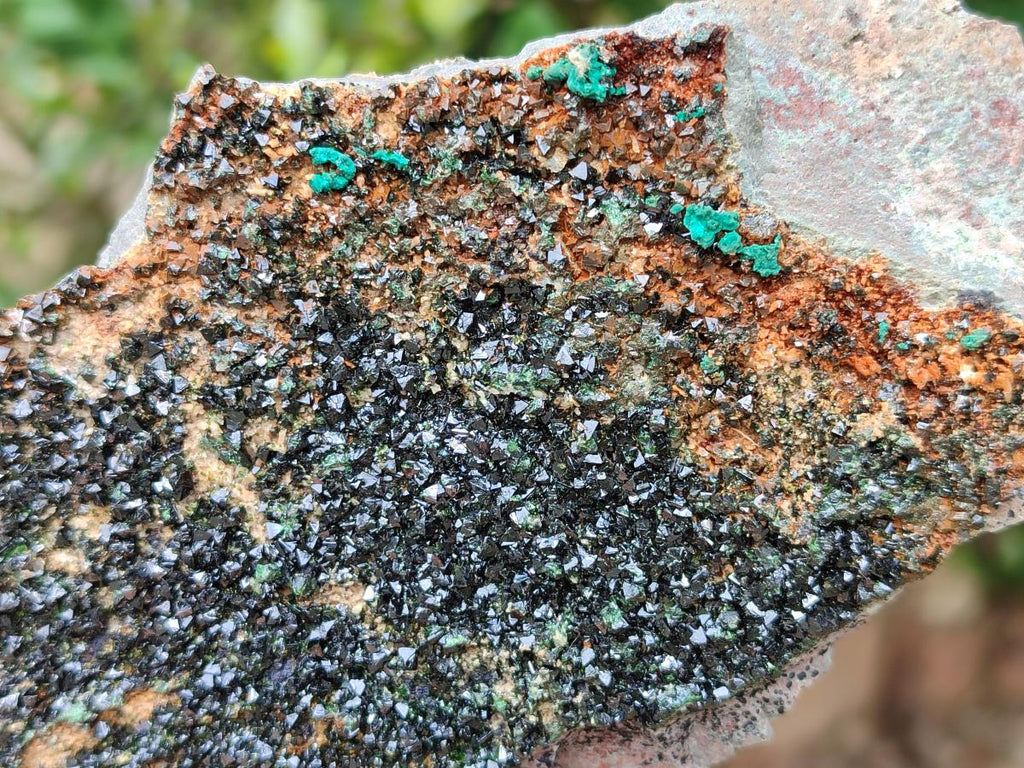 Natural Libethenite Crystals On Dolomite Matrix Specimens x 2 From Shituru, Congo - Toprock Gemstones and Minerals 