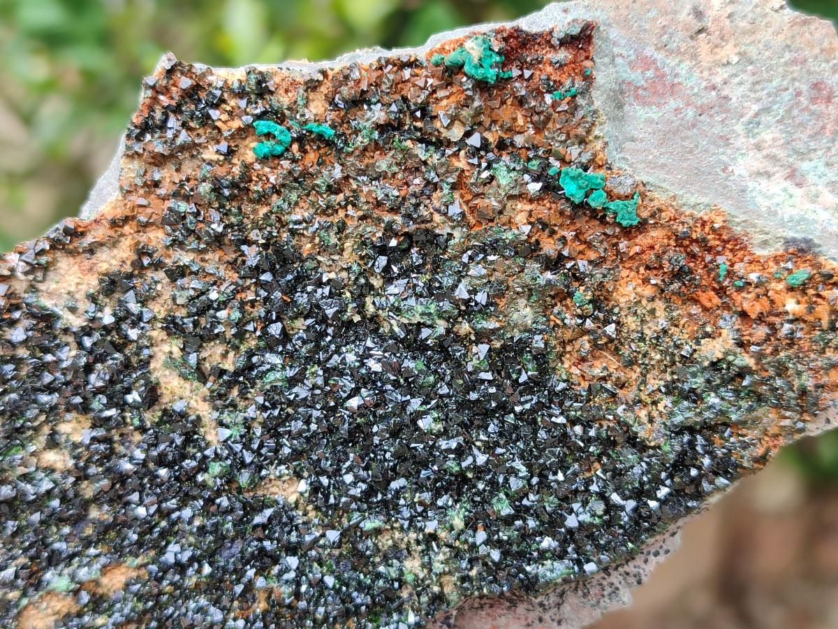 Natural Libethenite Crystals On Dolomite Matrix Specimens x 2 From Shituru, Congo - Toprock Gemstones and Minerals 
