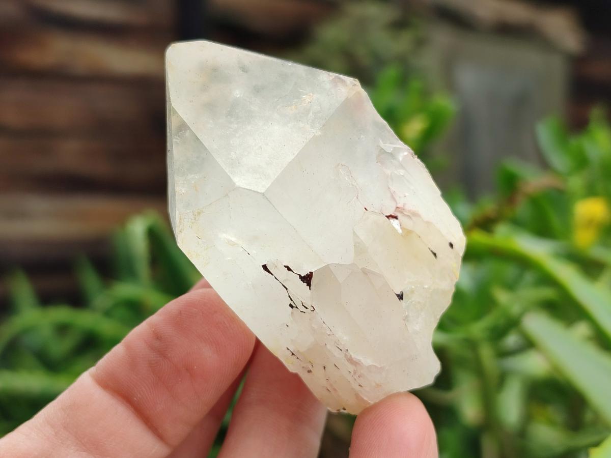 Natural Clear Quartz Crystals x 12 From Madagascar