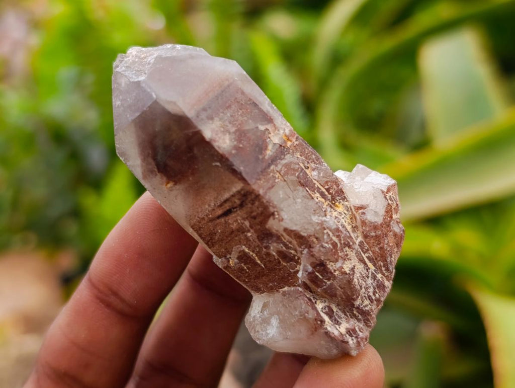 Natural Red Hematoid Quartz Crystals x 24 From Karoi, Zimbabwe