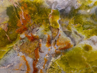 Polished Green Opal Standing Free Form x 1 From Betroka, Madagascar