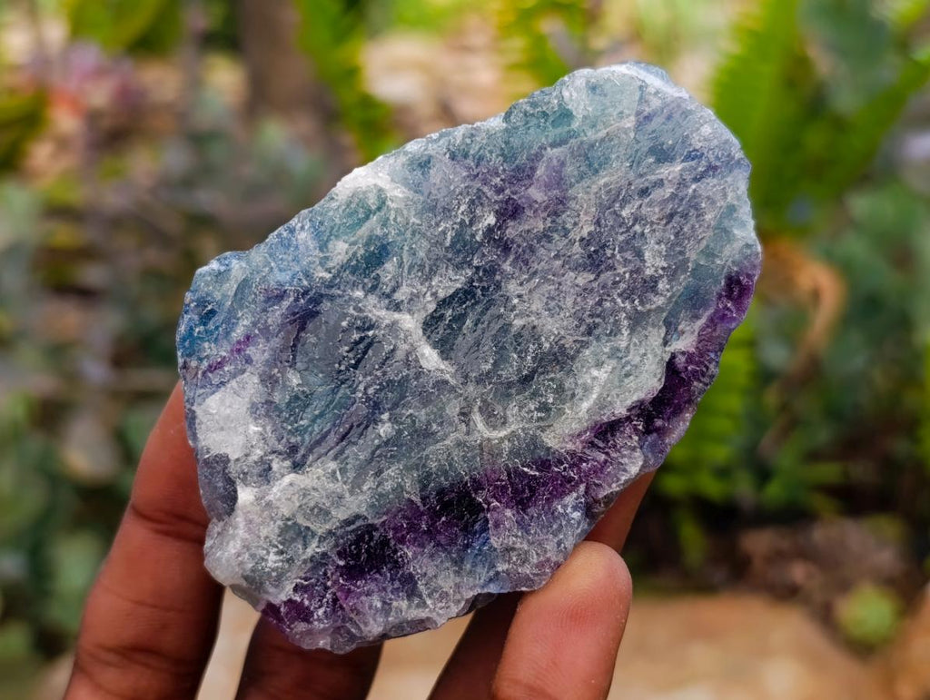 Natural Watermelon Fluorite Cobbed Specimens x 24 From Uis, Namibia