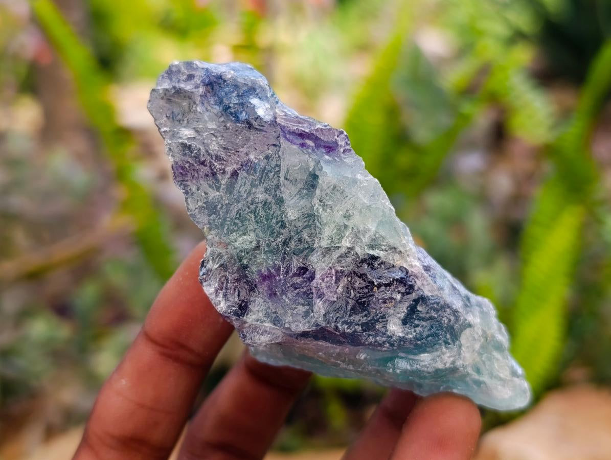 Natural Watermelon Fluorite Cobbed Specimens x 24 From Uis, Namibia