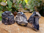 Natural Bright Silver Lead Galena Cobbed Specimens x 12 From Kaokoveld, Namibia - Toprock Gemstones and Minerals 